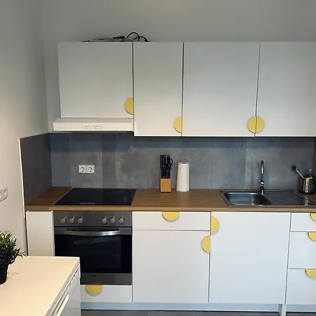 2 Schlafzimmer-balkon-küche-parkplatz-designerbad Apartamento Leipzig