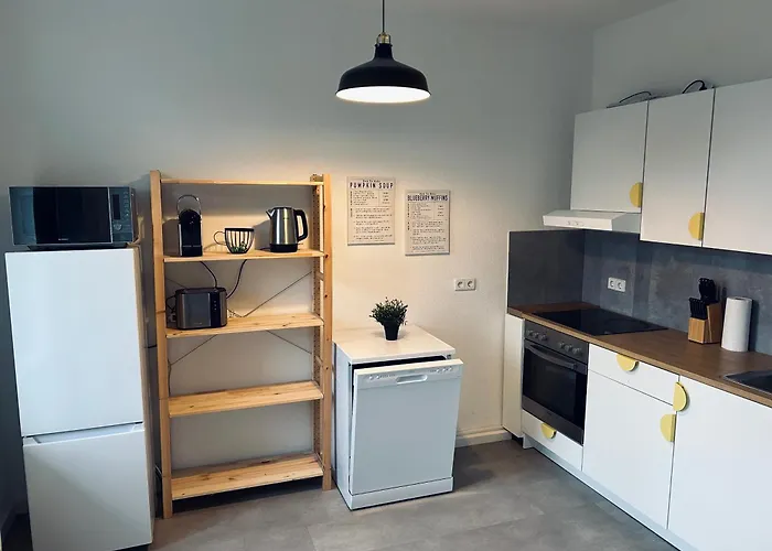 Apartament Geraeumige I 6 Betten I Balkon & Stellplatz *